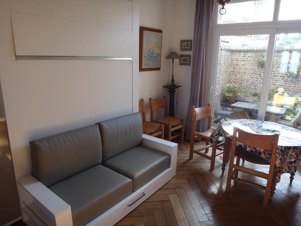 Apartmán Beau Studio, Front De Mer - Rdc Mers-les-Bains Exteriér fotografie